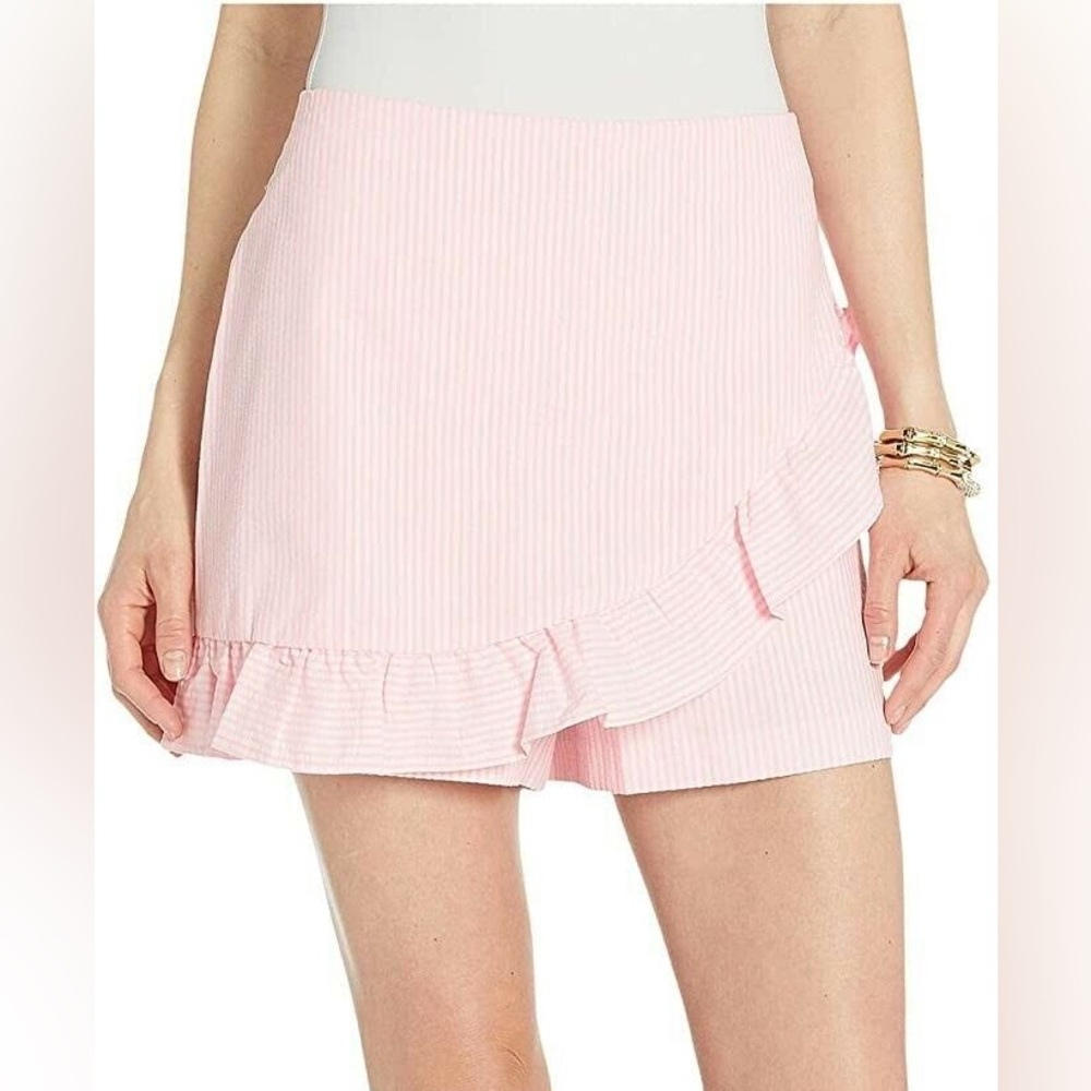 Lily Pulitzer Faye Skort Seersucker View 2